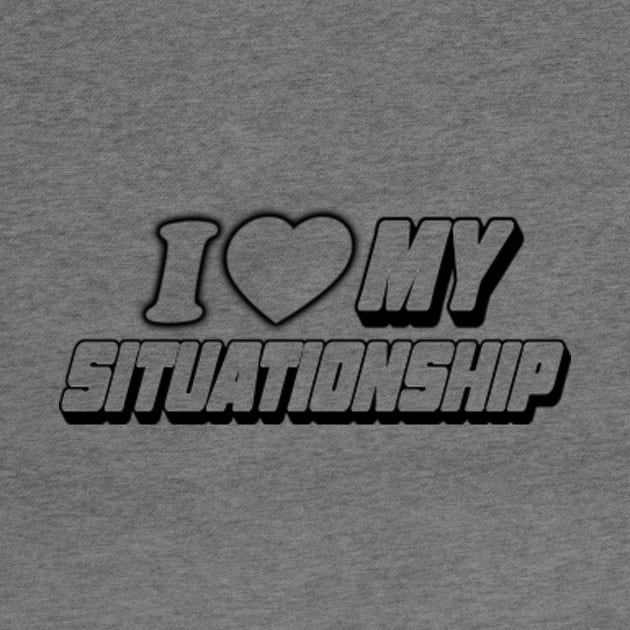 Y2K I Love My Situationship Vintage Aesthetic Y2K Vintage 'Don't Be Jealous.' T-Shirt Retro Streetwear Celebrity Fashion by Y2KERA